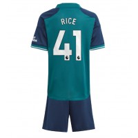Arsenal Declan Rice #41 Tredjedraktsett Barn 2023-24 Kortermet (+ Korte bukser)